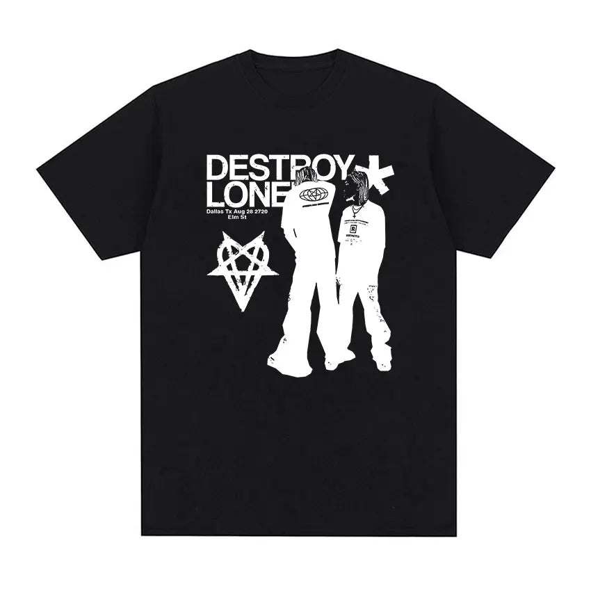 Rapper Playboi Carti Destroy Lonely Graphic T-Shirt