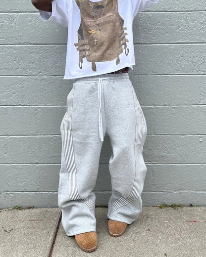 Y2k gray sweatpants