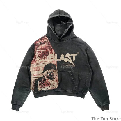 Retro 2025 Blast Hoodie