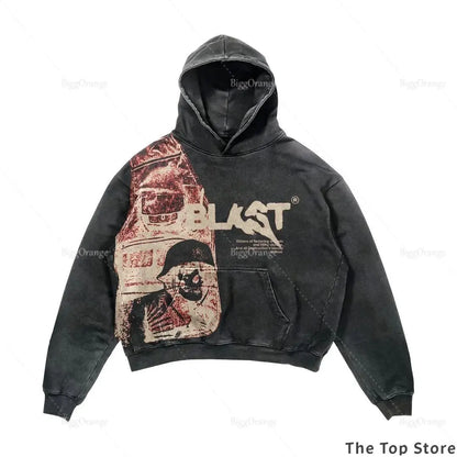 Retro 2025 Blast Hoodie