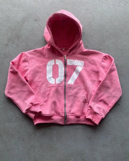 07 zip-up Hoodie