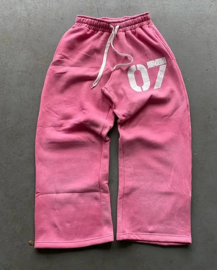 Y2k gray sweatpants