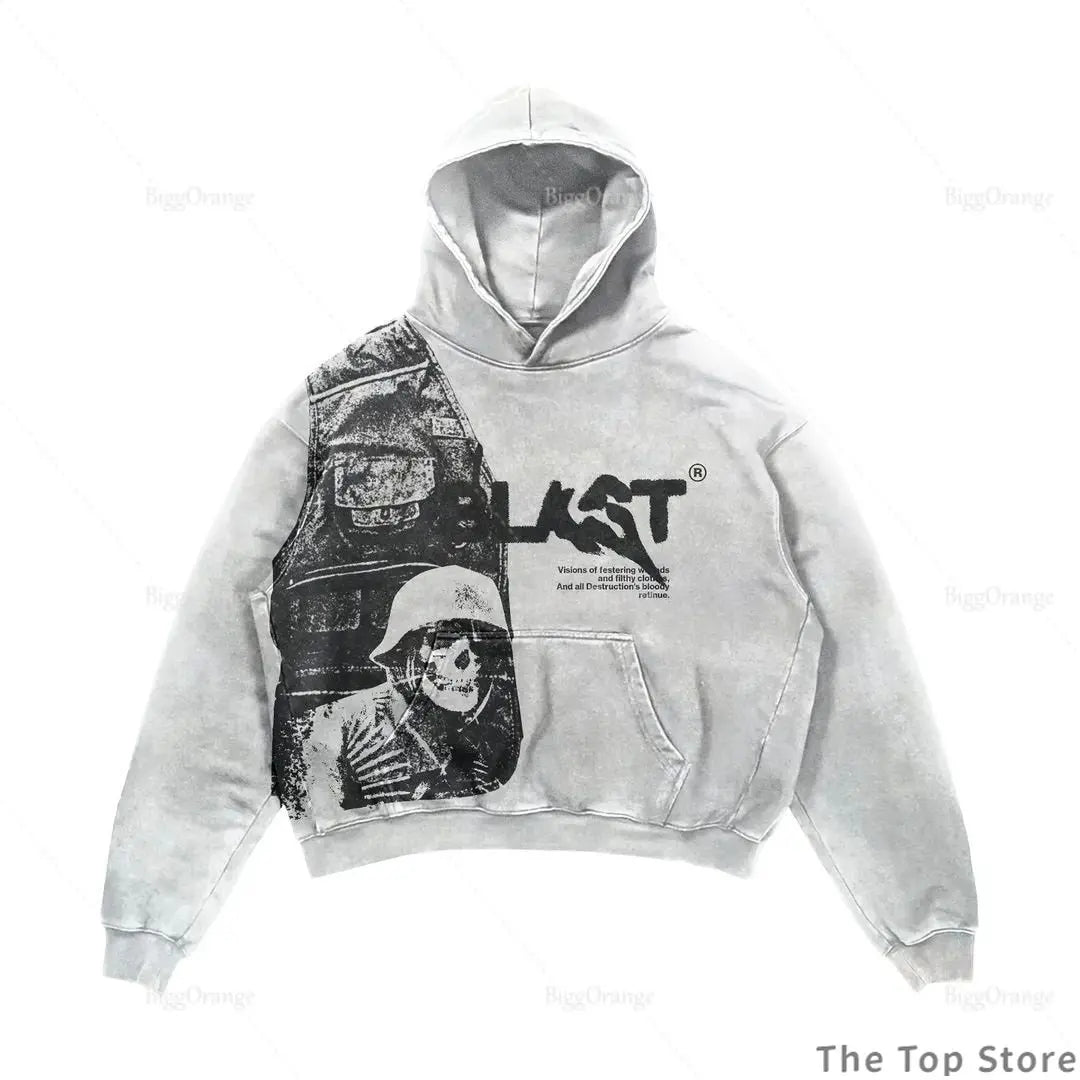 Retro 2025 Blast Hoodie