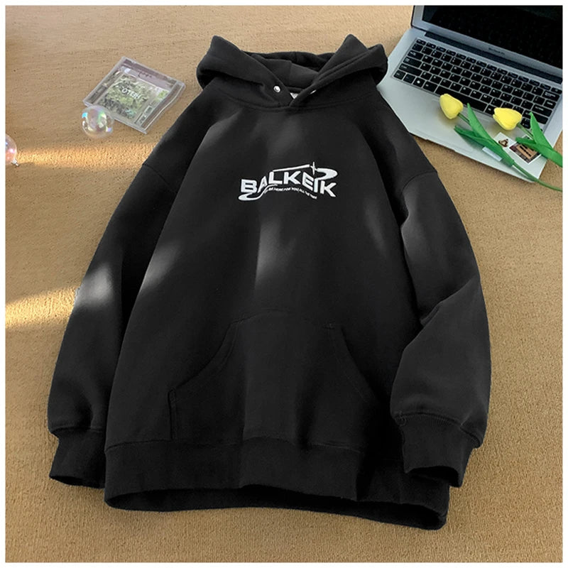 Black Vintage Hoodie