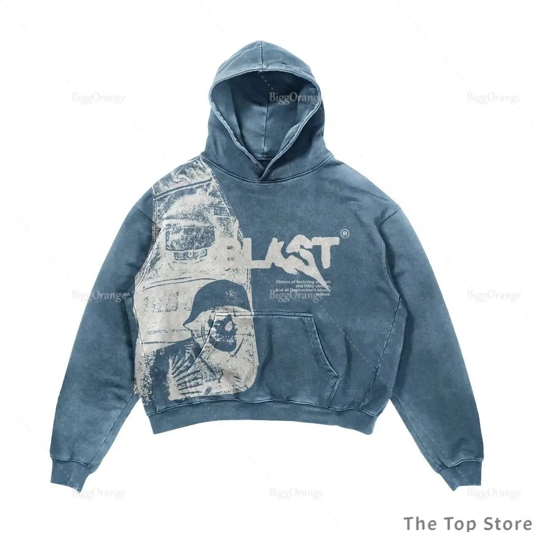 Retro 2025 Blast Hoodie